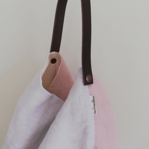 Bolso de lino, colección Noa - Imagen 6