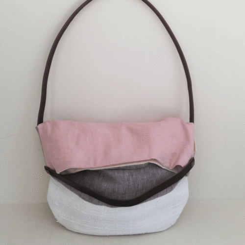 Bolso de lino, colección Noa - Imagen 5
